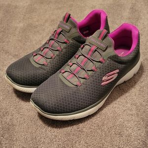 Skechers Memory Foam Slip Ons